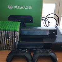 Xbox One 500gb + 2 controller + kinect +11 giochi