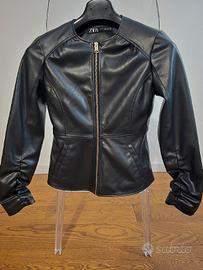 Giacca ecopelle Zara NUOVA xs