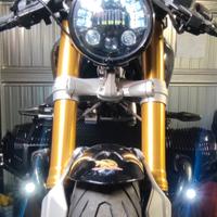 Faro led moto cafe racer