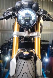 Faro led moto cafe racer