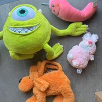 4 peluche – Nuovi – con borsetta cane