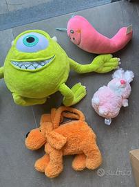 4 peluche – Nuovi – con borsetta cane