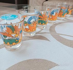 bicchierini vintage anni 70