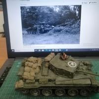 Modellino 1:35 carro armato inglese Cromwell