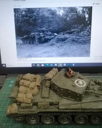 Modellino 1:35 carro armato inglese Cromwell