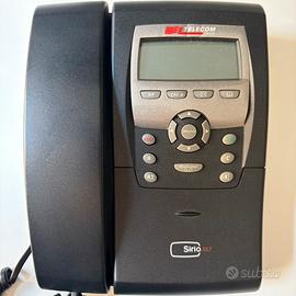 Telefono fisso Sirio 187 Telecom Italia. Nero