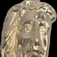 Massiccio ciondolo viso cristo