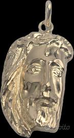 Massiccio ciondolo viso cristo