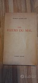 libro di BAUDELAIRE "LES FLEURS DU MAL"