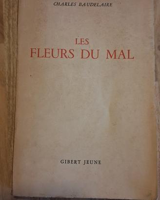 libro di BAUDELAIRE "LES FLEURS DU MAL"