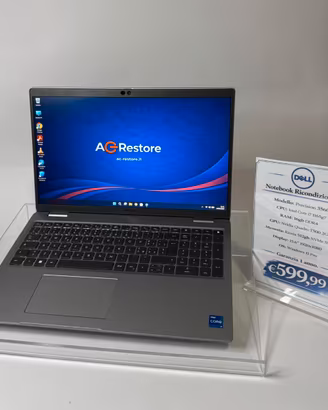 Notebook Dell 15.6" | i7 | 16GB | SSD 512GB | T500