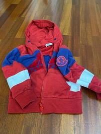 felpa con zip moncler 6 anni