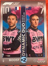 Dynamic Duo GASLY-DOOHAN Topps 2025 Turbo Attax
