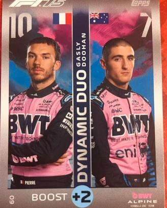 Dynamic Duo GASLY-DOOHAN Topps 2025 Turbo Attax