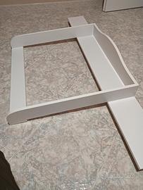 supporto fasciatoio per cassettiera Hemnes Ikea