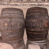 7 Botti legno x vino