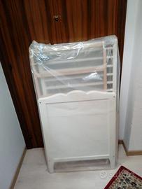 Lettino per neonato Ikea con materazzo sfoderabile