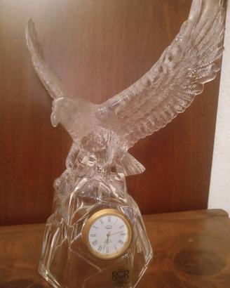 orologio in cristallo 