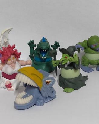 Lotto di 6 Modellini Vintage Monster Horror da Col