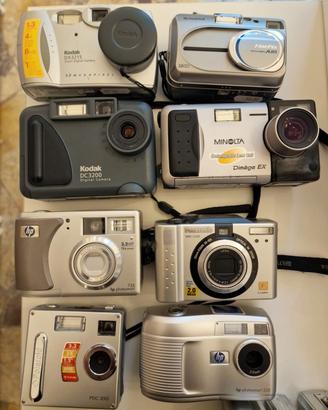 Collezione 21 Digicam Fotocamere Digitali Vintage