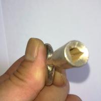 Chiave metallo contatore cassetta triangolo mm.6