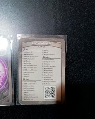 Lotto carte Keyforge