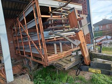 Rimorchio carica ballette OMAS