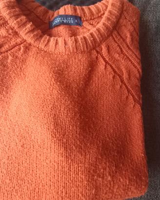 maglione arancione xl Stormylife