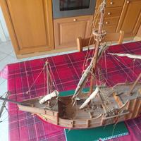 Galeone da sistemare.