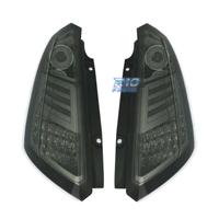 FANALI PER FIAT GRANDE PUNTO 05-09 LED FONDO CROMA