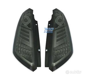 FANALI PER FIAT GRANDE PUNTO 05-09 LED FONDO CROMA
