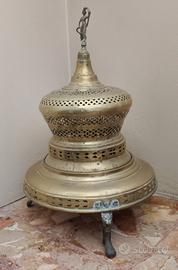 Braciere napoletano in  ottone e rame