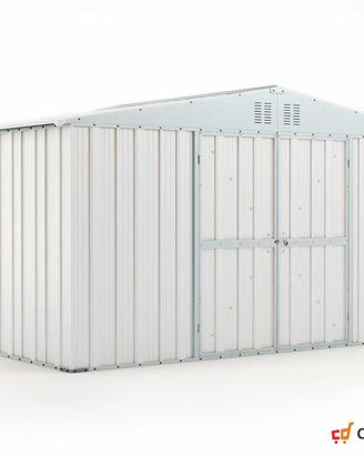 Box lamiera deposito Acciaio 403x269 bianco