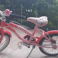 bicicletta hello kitty da 16