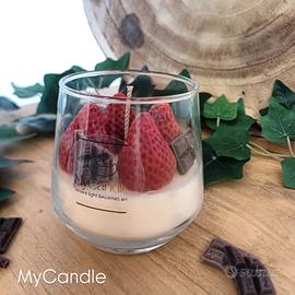 candela profumata handmade 