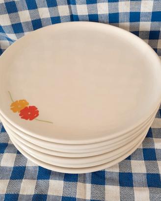 Piatti Pizza ceramica  Buitoni anni 80 vintage