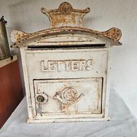 POSTA CASSETTA VINTAGE LETTERS BOX INGLESE MODERNA
