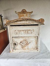 POSTA CASSETTA VINTAGE LETTERS BOX INGLESE MODERNA