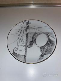 PIATTO DECORATIVO " LA PITTURA" SALVADOR DALI'