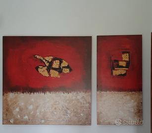 Quadri astratti materici