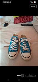 Scarpe Converse All Star blu misura 39 utilizzate 