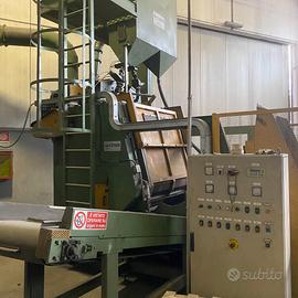 Sabbiatrice a 2 turbine