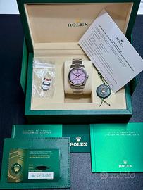Rolex Oyster Perpetual 124200 Pink New