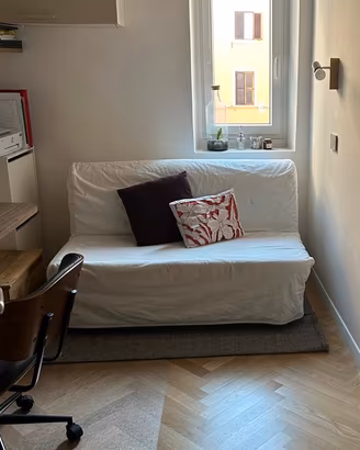 Divano letto ikea bianco