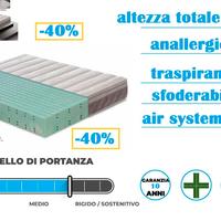 materasso nuovo ortopedico con omaggio lavatrice