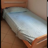 letto una piazza e mezza più rete più materasso