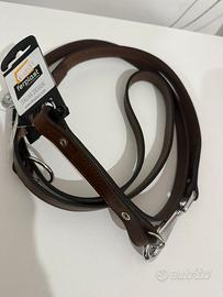 Guinzaglio in cuoio regolabile