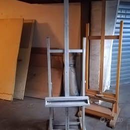 CAVALLETTO RICHIUDIBILE IN VERO LEGNO PER PITTORI