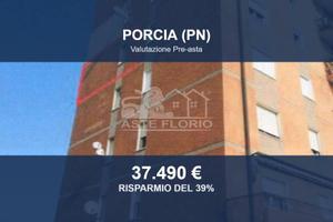 Immobile in asta di 85 m² con box auto a Porcia