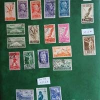 1938- Africa orientale italiana- 20 francobolli 